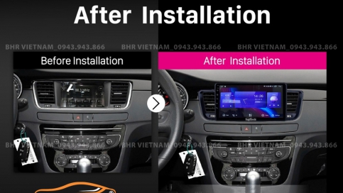 Màn hình DVD Android xe Peugeot 508 2010 - 2020 | Fujitech 